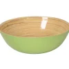 Albert L Punkt Kitchen Essentials|Lacquer Trays And Accessories|Classic Lacquered Bamboo Bowl in Pastel Green - 1 Each
