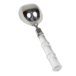 Caspari Bar Tools & Acrylic Barware|Capri|Clear Bamboo Handle Scoop
