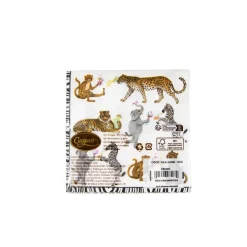 Caspari Cocktail Party|Paper Cocktail Napkins|Cocktails Gone Wild Cocktail Napkins - 20 Per Package