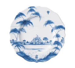 Juliska Memorial Day|Ceramic Plates & Dinnerware|Country Estate Dessert/Salad Plate - Delft Blue
