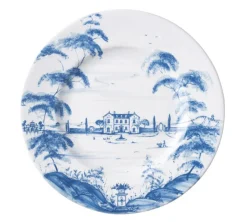 Juliska Memorial Day|Ceramic Plates & Dinnerware|Country Estate Dinner Plate - Delft Blue