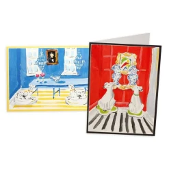 Caspari Note Cards|Dana Gibson Interiors Boxed Note Cards - 8 Note Cards & 8 Envelopes
