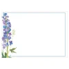 Caspari Correspondence Cards|Delphinium Correspondence Cards - 12 Per Package