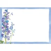 Caspari Gift Tags & Enclosure Cards|Delphinium Self-Adhesive Labels - 12 Per Package