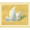 Caspari Christmas And Holiday Cards|Boxed Holiday Cards|Dove Petite Boxed Christmas Cards - includes 15 cards & envelopes