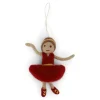 Gry & Sif Ornaments|Felt Ornament Set - Ballerina and Nutcracker