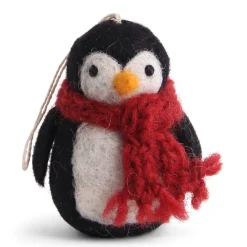 Gry & Sif Ornaments|Felt Penguin Ornament - Set of Three