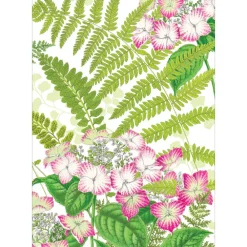 Caspari Note Cards|Fern Garden Boxed Note Cards - 8 Cards and 8 Envelopes per Package