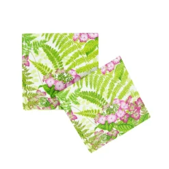 Caspari Paper Cocktail Napkins|Fern Garden Cocktail Napkins - 20 Per Package