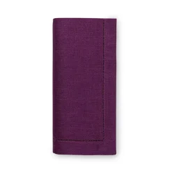 Sferra Halloween|Table Linens|Festival Cloth Dinner Napkins in Aubergine - Set of 4