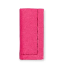 Sferra Mother'S Day|Summer Picnic|Festival Cloth Dinner Napkins in Raspberry - Set of 4