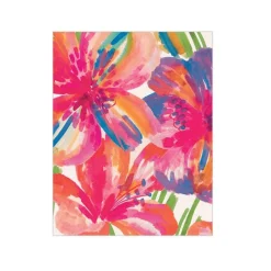 Caspari Gift Tags & Enclosure Cards|Floral Pop Gift Enclosure Cards - 4 Mini Cards & 4 Envelopes