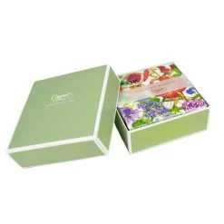 Caspari Boxed Cocktail Napkins|Floral Trellis Boxed Cocktail Napkins - 40 Per Box