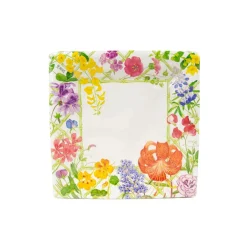 Caspari Paper Salad And Dessert Plates|Floral Trellis Salad & Dessert Plates - 8 Per Package
