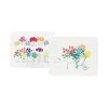 Caspari Bridal Shower|Note Cards|Flower Market Assorted Boxed Note Cards - 10 Note Cards & 10 Envelopes