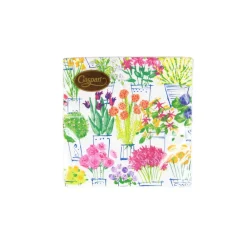 Caspari Bridal Shower|Paper Luncheon Napkins|Flower Market Luncheon Napkins - 20 Per Package