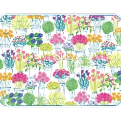 Caspari Bridal Shower|Placemats|Flower Market Placemats - 12 Per Package