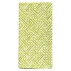 Caspari Easter|Kitchen Essentials|Fretwork Cloth Dinner Napkins in Green - Set of 4
