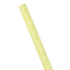 Caspari Wrapping Paper|Fretwork Gift Wrapping Paper in Green - 30" x 8' Roll