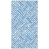 Caspari Graduation Celebration|Paper Guest Towels|Fretwork Paper Guest Towel Napkins in Blue - 15 Per Package
