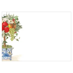 Caspari Correspondence Cards|Fruit Topiary Correspondence Cards - 12 Per Package