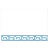 Caspari Correspondence Cards|Garden Gate French Blue Correspondence Cards - 12 Per Package