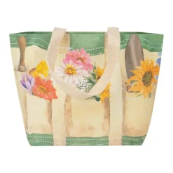 Caspari Gift & Bottle Bags|Throws & Tote Bags|Garden Small Tote Gift Bags - One Gift Bag Included