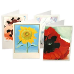 Caspari Note Cards|Georgia O'Keefe Boxed Note Cards - 8 Note Cards & 8 Envelopes
