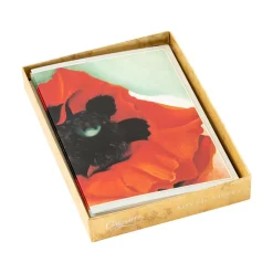 Caspari Note Cards|Georgia O'Keefe Boxed Note Cards - 8 Note Cards & 8 Envelopes
