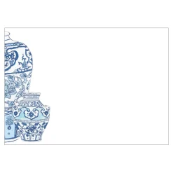 Caspari Correspondence Cards|Ginger Jars Correspondence Cards - 12 Per Package