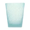 Memento Cocktail Party|Glass Drinkware|Glass Tumbler in Light Blue - Set of 4
