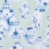 Caspari Wrapping Paper|Glazed Porcelain Celadon Gift Wrap - One 30" X 8' Roll