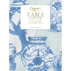 Caspari Table Linens|Liberty|Glazed Porcelain Celadon Paper Linen Table Covers - 1 Each