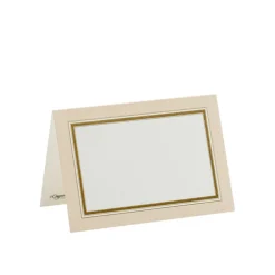 Caspari Graduation Celebration|Place Cards|Gold Border Place Cards Package 10 In