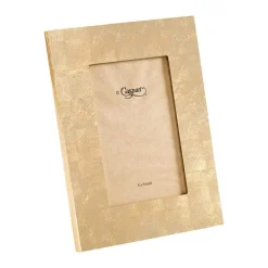 Caspari Lacquerware|Graduation Celebration|Gold Lacquer 4" x 6" Picture Frame - 1 Each