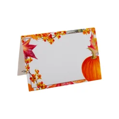 Caspari Place Cards|Gourds And Leaves Place Cards - includes 8 Place Cards