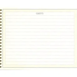 Caspari Address Books & Refills|Guest Book Refill