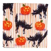 Caspari Halloween|Paper Cocktail Napkins|Halloween Cats Cocktail Napkins - 20 Per Package
