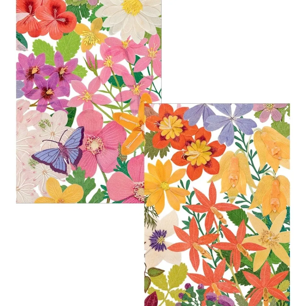 Caspari Bridal Shower|Note Cards|Halsted Floral Assorted Boxed Note Cards - 8 Note Cards & 8 Envelopes