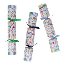 Caspari Birthday|Celebration Crackers|Happy Birthday Party Crackers, 10 Inch - 8 per box