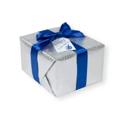 Caspari Christmas Gift Tags & Labels|Hanukkah|Happy Hanukkah Classic Foil Gift Tags - 4 Per Package