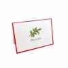Caspari Thank You Notes|Holly Sprig Thank You Notes - 8 Thank You Notes and Envelopes per Box