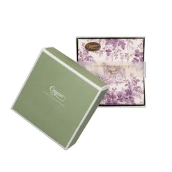 Caspari Boxed Cocktail Napkins|Hunting Toile Aubergine Boxed Cocktail Napkins - includes 12 Boxed Cocktail Napkins