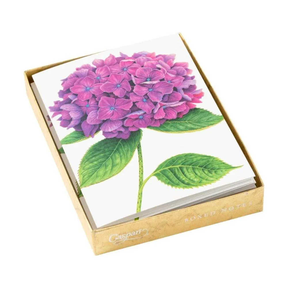 Caspari Mother'S Day|Note Cards|Hydrangeas Boxed Note Cards - 8 Note Cards & 8 Envelopes