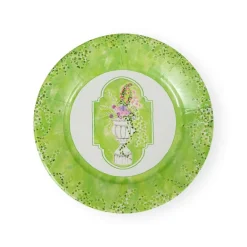 Caspari Paper Dinner Plates|Jardin De Luxembourg Dinner Plates - 8 Per Package