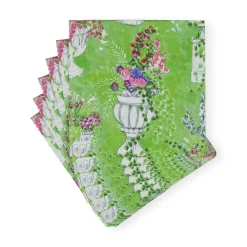 Caspari Paper Cocktail Napkins|Jardin De Luxembourg Paper Cocktail Napkins - 20 per Package