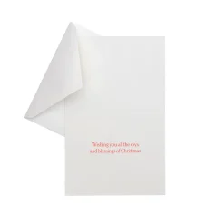 Caspari Christmas And Holiday Cards|Boxed Holiday Cards|Joyous Baby Angels Petite Boxed Christmas Cards - includes 15 cards & envelopes