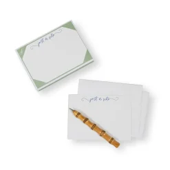 Caspari Correspondence Cards|Just A Note Correspondence Cards - 12 Per Package