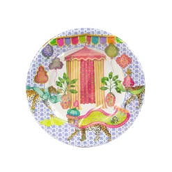 Caspari Paper Salad And Dessert Plates|Kasbah Salad & Dessert Plates - 8 Per Package
