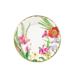 Caspari Paper Salad And Dessert Plates|La Dolce Vita Salad & Dessert Plates - 8 Per Package